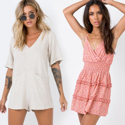 ladies playsuits